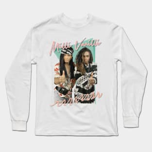 Milli Vanilli /\/\ Vintage Style Aesthetic Design Long Sleeve T-Shirt